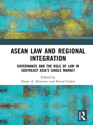 cover image of ASEAN Law and Regional Integration